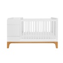 Bellamy UP! Komplett Spjälsäng 5-i-1 Vit