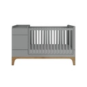 Bellamy UP! Komplett Spjälsäng 5-i-1 Grå