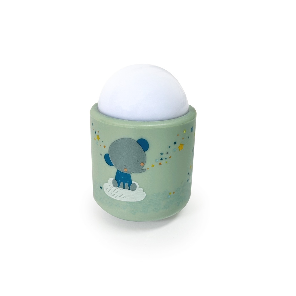 Pabobo Nomad Nattlampa - Elefant Grön