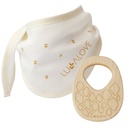 LullaLove Scarf med träbitis - Ananas