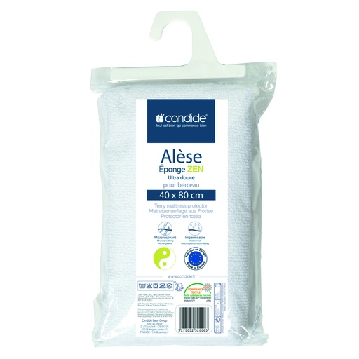 [1734] Candide Madrasskydd Bambu - 40x80 cm