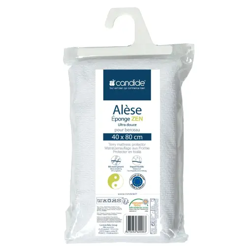 [1734] Candide Madrasskydd Bambu - 40x80 cm