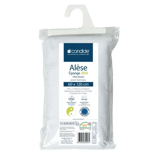 [1704] Candide Madrasskydd Bambu - 60x120 cm