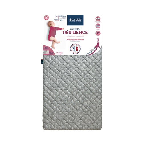 [3275055860443] Candide Madrass Ergonomisk 60x120
