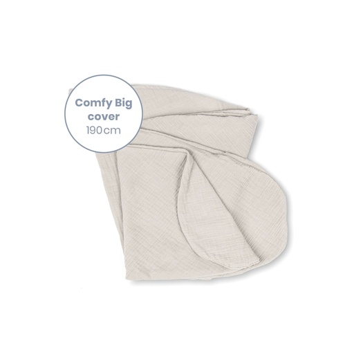 [5400653009378] Doomoo Överdrag Amnings- gravidkudde Muslin - Sand
