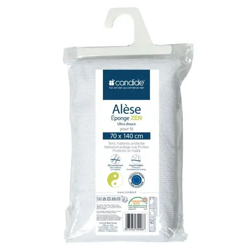 [3275052320087] Candide Madrasskydd Bambu - 70x140 cm