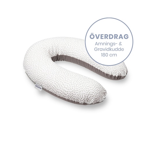 [5400653007619] Doomoo Överdrag Amnings- gravidkudde - Risotto Taupe