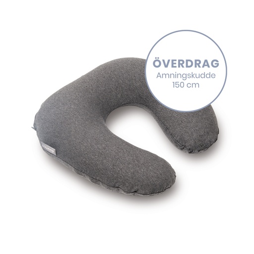 [5400653007640] Doomoo Överdrag Amningskudde - Melerad Antracite