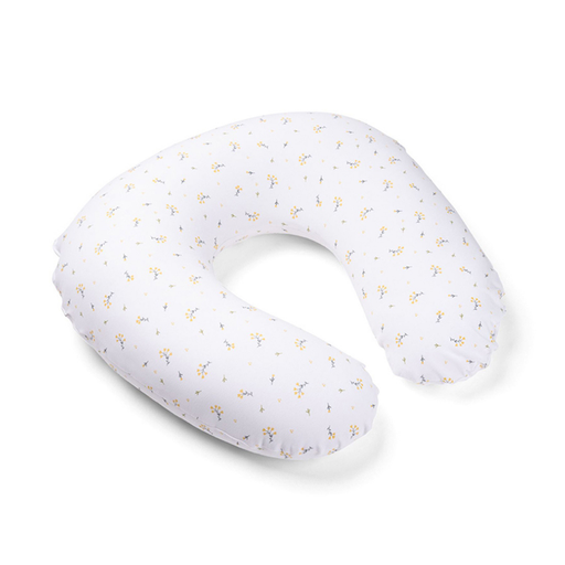 [5400653009712] Doomoo Amningskudde - Blomster Gul