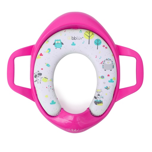 [628451387350] bblüv Mjuk Toalettsits Barn - Rosa