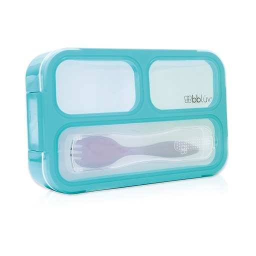 [842084000039] bblüv Matlåda med Bestick  Aqua